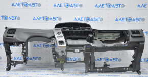 Dashboard front panel without AIRBAG Toyota Prius V 12-16 dark gray, scratch
