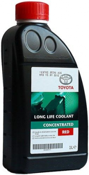 Antifreeze Toyota 1l red concentrate LONG LIFE COOLANT RED