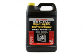 Antifreeze Toyota 3.78l pink ready LONG LIFE COOLANT
