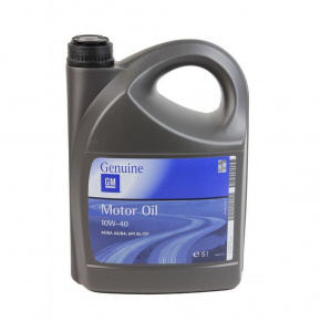 General Motors 10W-40 4L SL semi-synthetic motor oil