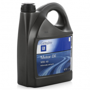 General Motors 10W-40 5L SL semi-synthetic motor oil