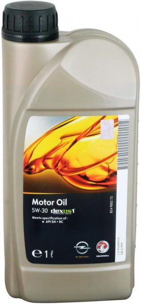 Motor oil General Motors 5W-30 1l SN+ synthetic dexos1