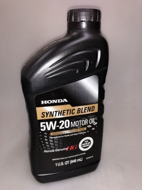 Honda 5W-20 0.946l SP semi-synthetic motor oil