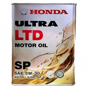 Honda Motor Oil 5W-30 4L SP Synthetic Metal