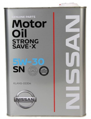 Motor oil Nissan 5W-30 4l SN synthetic metal