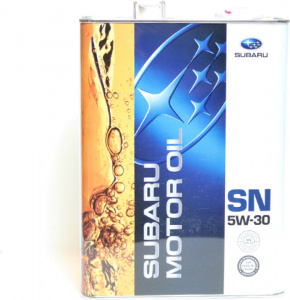 Motor oil Subaru 5W-30 4l SN synthetic metal