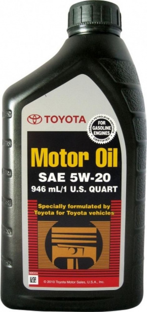 Motor oil Toyota 5W-20 0.946l SP semi-synthetic
