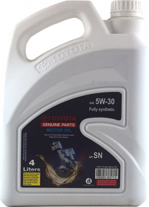 Motor oil Toyota 5W-30 4l SN synthetic
