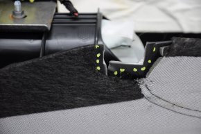 Airbag airbag seat rear right Chevrolet Malibu 16-19 cloth gray, broken fastener