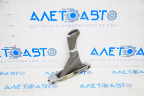 Chevrolet Malibu 16-25 gray leather gear knob