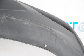 Chevrolet Malibu 16-23 rear bumper lip without muffler tips, structure, worn