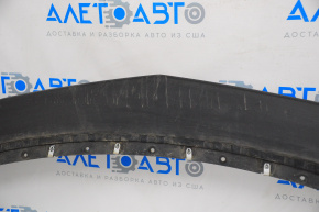 Front bumper lip Chevrolet Malibu 16-18 prerest, structure, worn