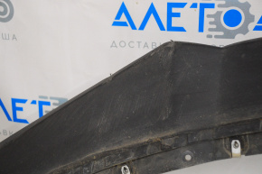Front bumper lip Chevrolet Malibu 16-18 prerest, structure, worn