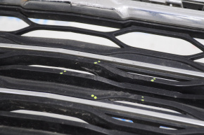 Front bumper grille Chevrolet Malibu 16-18 prerest, scratches