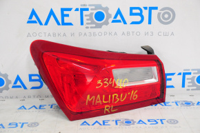 Light outer wing left Chevrolet Malibu 16-25 halogen