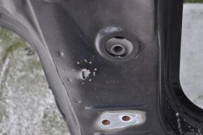 Front quarter left Ford Fusion mk5 13-20 black, with central pillar, bent side member