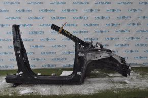 Front right quarter Ford Fusion mk5 13-16 without bracket black, with central pillar, bent side member