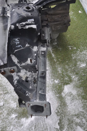 Front right quarter Ford Fusion mk5 13-16 without bracket black, with central pillar, bent side member