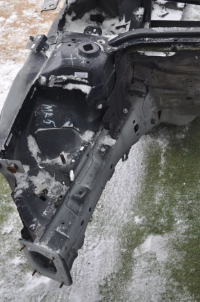 Front right quarter Ford Fusion mk5 13-16 without bracket black, with central pillar, bent side member