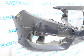 Front bumper bare Honda Civic X FC 16-19 black, rubbed, dented