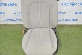 Driver's seat Hyundai Sonata 15-19 without airbag, mechanic, cloth gray