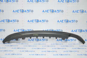 Lower rear bumper trim Hyundai Sonata 15-17 SE for 1 pipe, scratches, painted