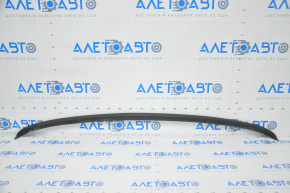 Front bumper lip Hyundai Sonata 15-17 SE scratches, dented edges