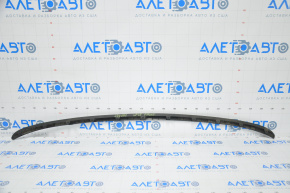 Front bumper lip Hyundai Sonata 15-17 SE scratches, dented edges