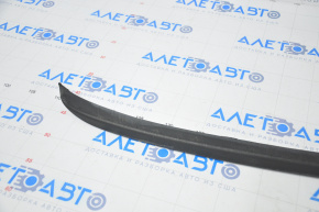 Front bumper lip Hyundai Sonata 15-17 SE scratches, dented edges