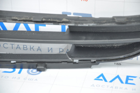 Lower grille of the front bumper Hyundai Sonata 15-17 SE, broken, dented
