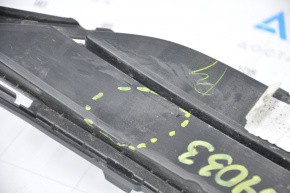 Lower grille of the front bumper Hyundai Sonata 15-17 SE, broken, dented