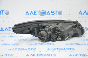 Headlight front left bare Hyundai Sonata 15-17 halogen with mount
