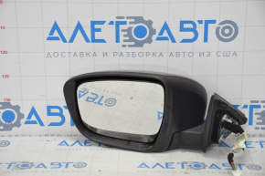 Side mirror left complete Nissan Rogue 14-16 11 pins, camera, turn, heating, black KH3