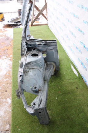 Front right quarter Toyota Prius 50 16-22 green