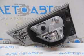 Left inner tailgate light for Toyota Highlander 14-16, water damage, chrome, peeling