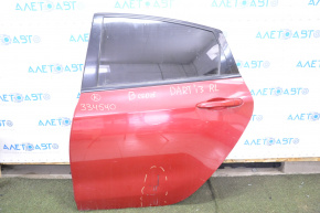 Door assembly rear left Dodge Dart 13-16 red PRM, dents