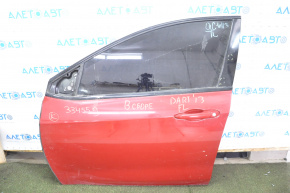 Door assembly front left Dodge Dart 13-16 red PRM, lining defect