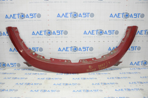 Front bumper saber trim upper Dodge Dart 13-16, breakage of fastening, poke