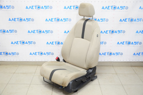 Driver's seat Honda Civic X FC 16-18 4d without airbag, mechanical, cloth beige, for cleaning