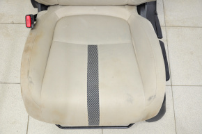 Driver's seat Honda Civic X FC 16-18 4d without airbag, mechanical, cloth beige, for cleaning