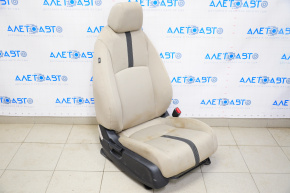 Passenger seat Honda Civic X FC 16-19 4d without airbag, mechanical, cloth beige, for cleaning