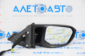 Side mirror right complete Honda Civic X FC 16-21 3 pins, black