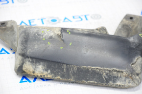 Mudguard front right Honda Civic X FC 16-21 tear, worn