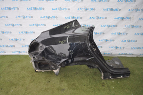 Quarter wing rear right Honda Civic X FC 16-21 4d black pokes