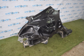 Quarter wing rear right Honda Civic X FC 16-21 4d black pokes