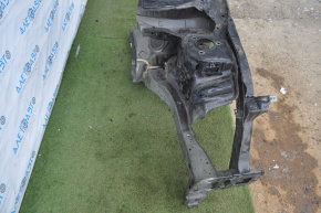 Front quarter left Honda Civic X FC 16-21 black
