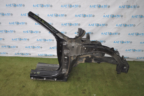 Front quarter right Honda Civic X FC 16-21 black