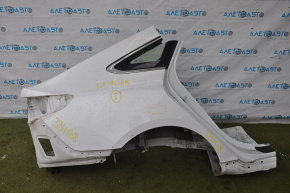 Quarter wing rear right Hyundai Sonata 15-19 white, small dent