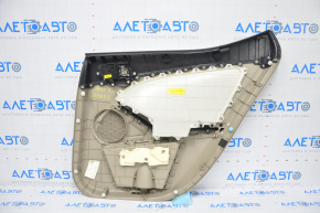 Door trim card rear left Kia Optima 11-15 leather beige, for re-upholstery