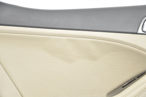Door trim card rear left Kia Optima 11-15 leather beige, for re-upholstery